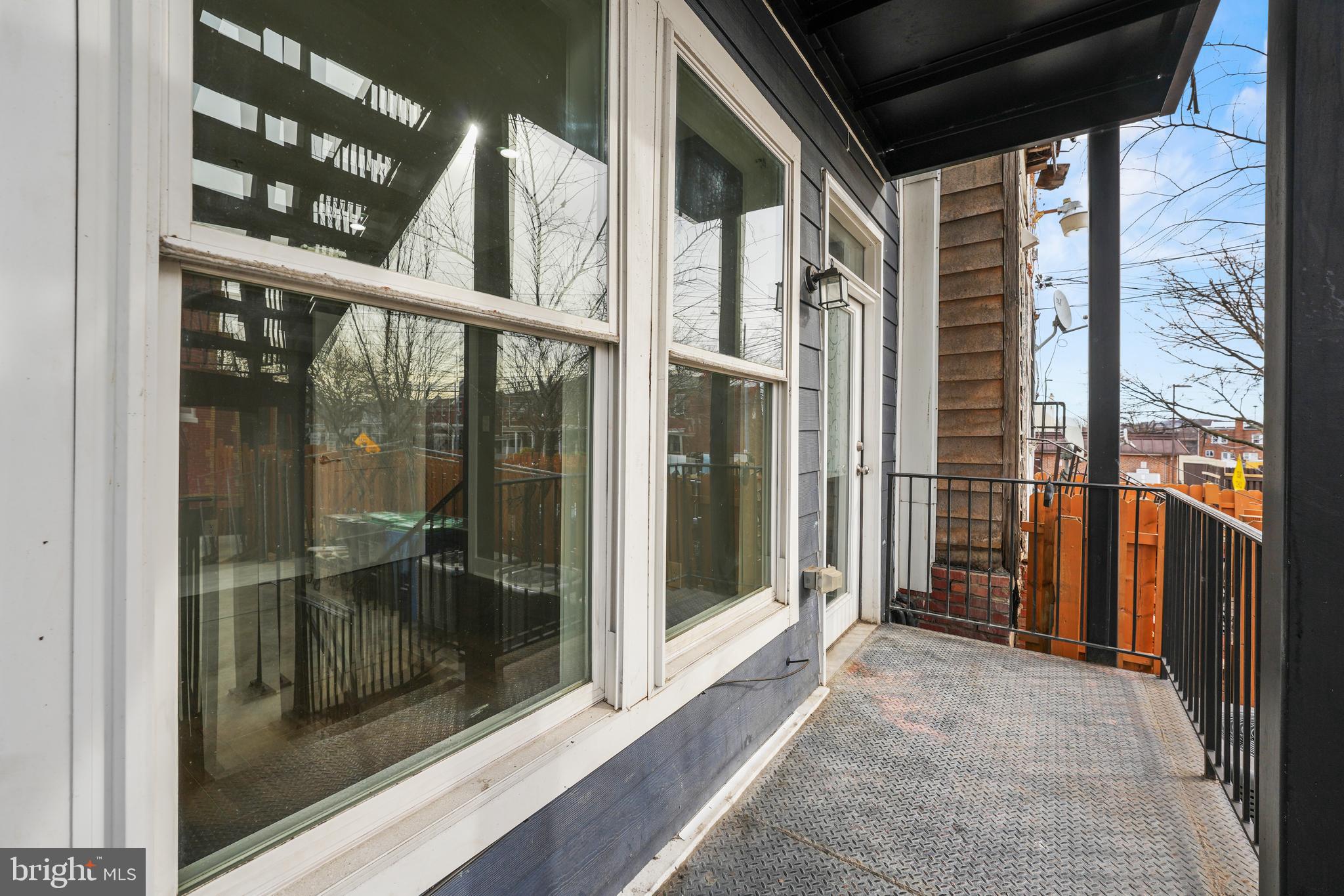 2419 Benning Road Northeast Washington, DC 20002 - Photo 22 of 22 a view of a glass door of the house