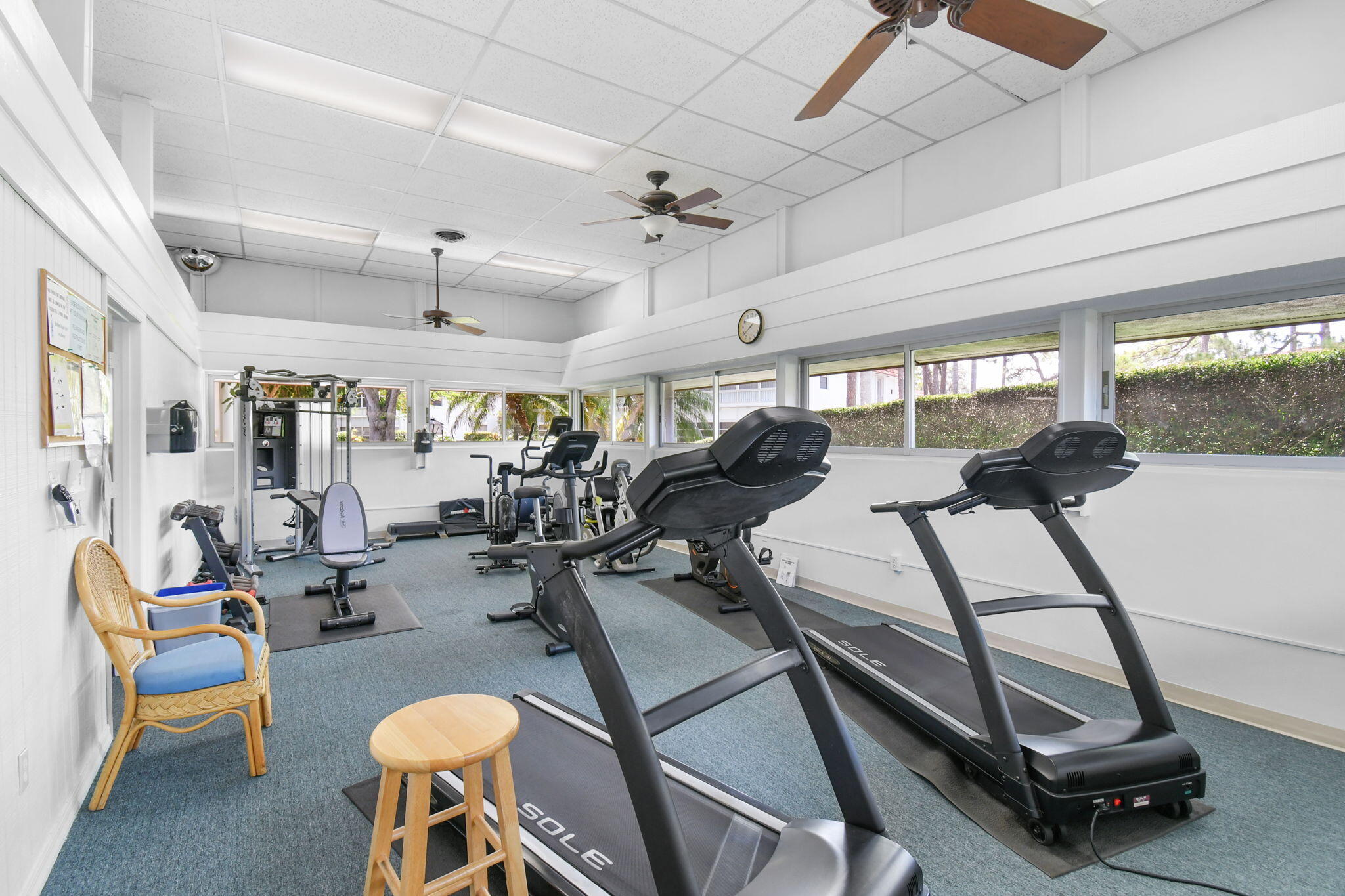 2600 Southeast Ocean Boulevard, Unit S7 Stuart, FL 34996 - Photo 35 of 38 a view of a room with gym equipment