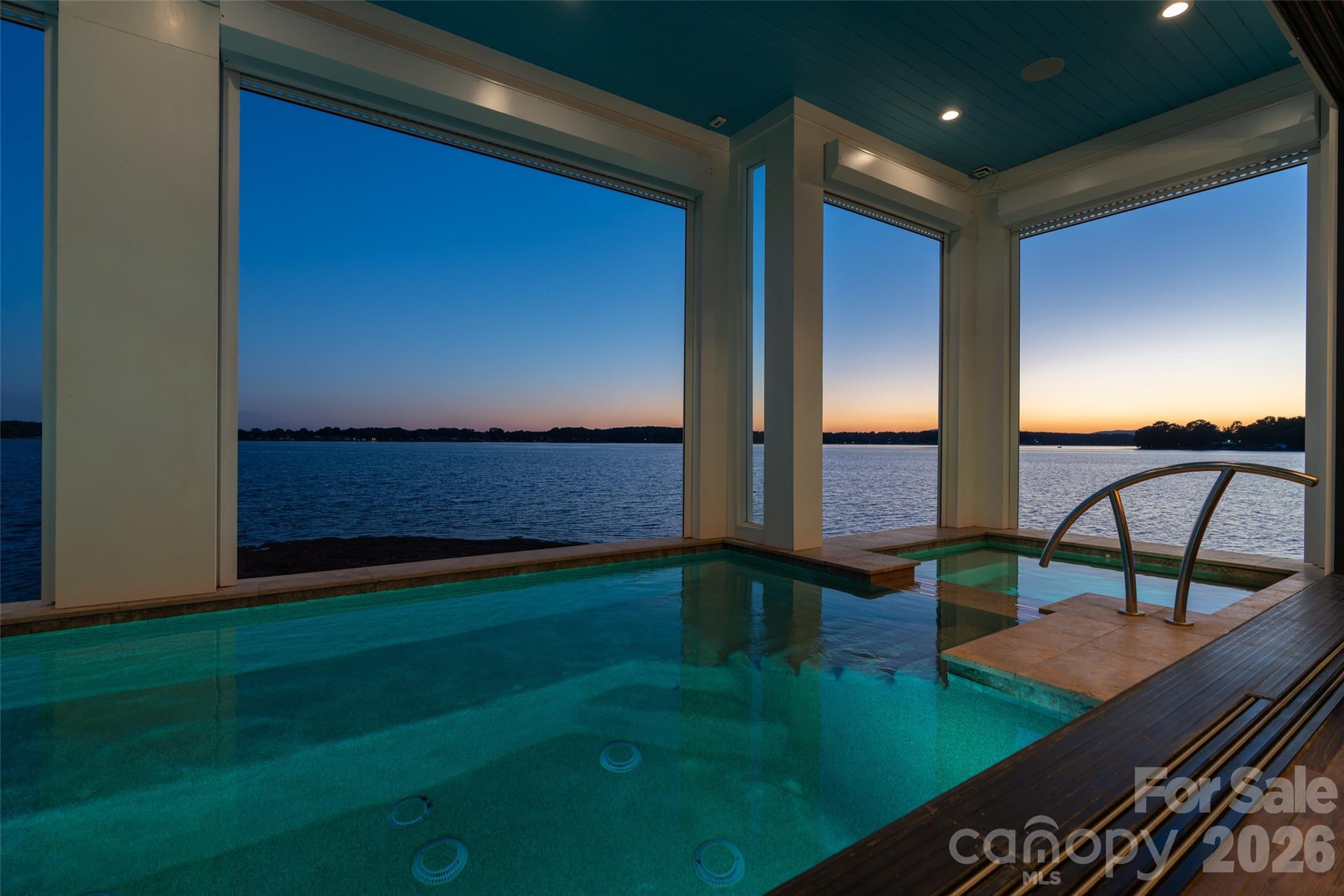 4835 Kiser Island Road Terrell, NC 28682 - Photo 47 of 48 a view of swimming pool from a balcony