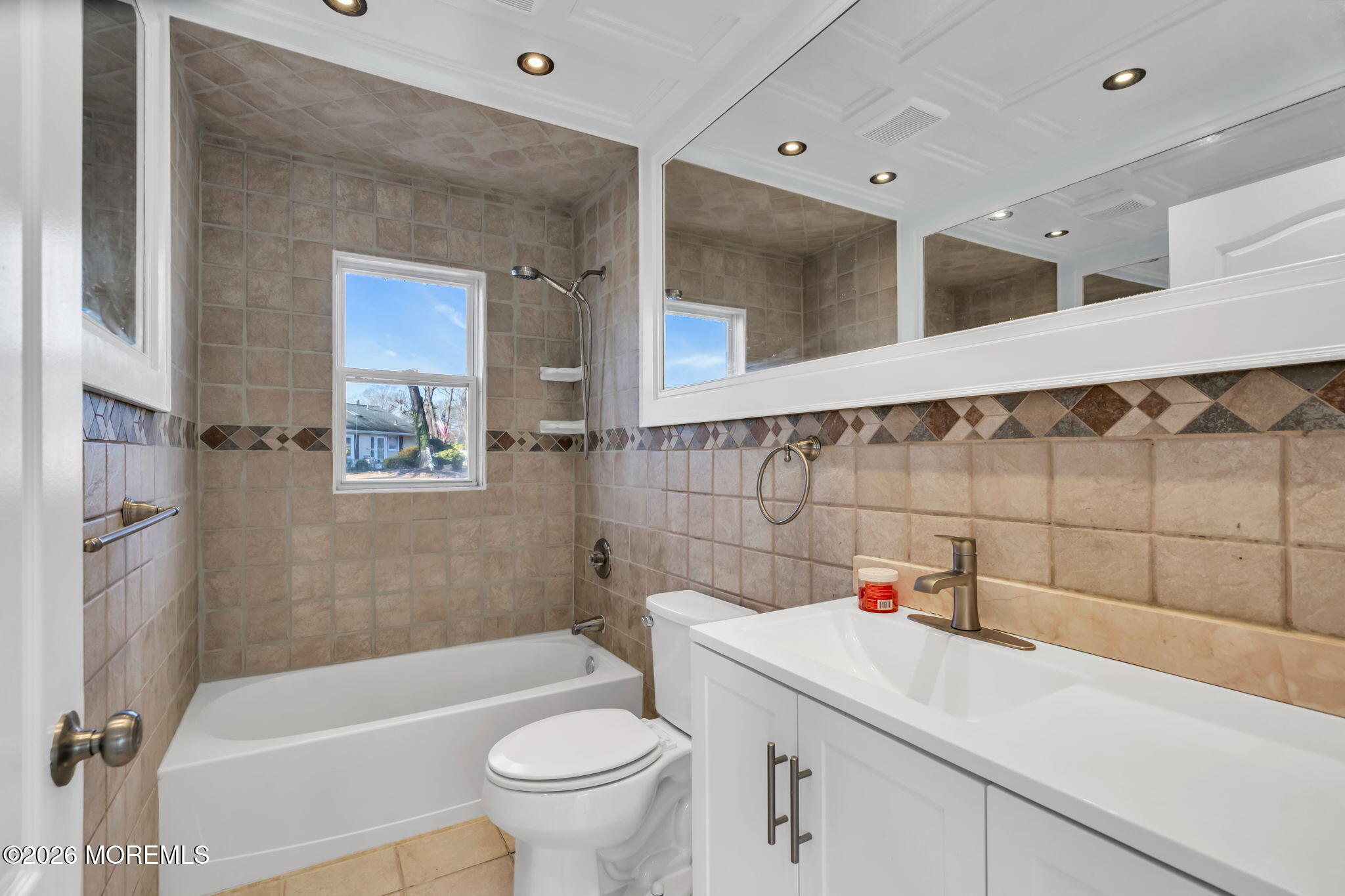 905 Harrison Road Toms River, NJ 08753 - Photo 9 of 41 a bathroom with a sink toilet and shower