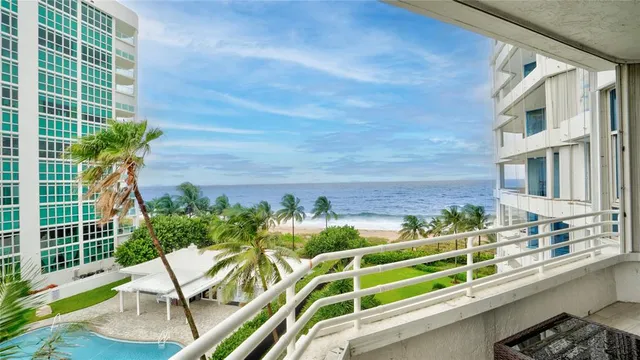 a view of a city with tall buildings