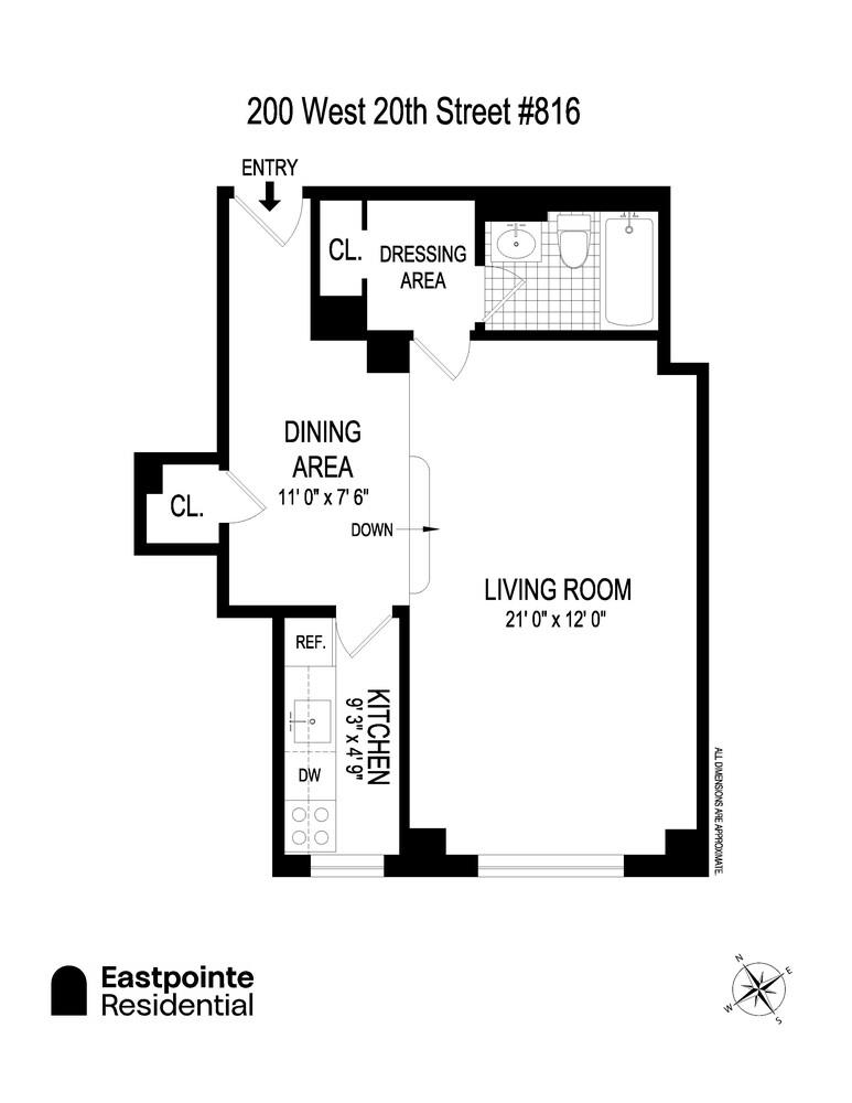 200 West 20th Street, Unit 816 Manhattan, NY 10011 - Photo 11 of 11