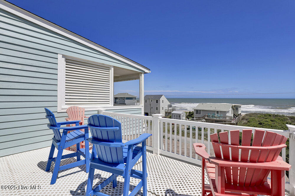 167 Topsail Road North Topsail Beach, NC 28460 - Photo 25 of 59 top floor master bedroom deck