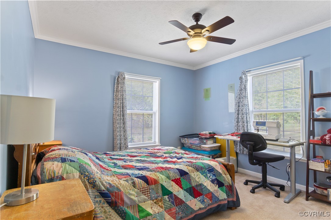 219 Barlow Road Williamsburg, VA 23188 - Photo 28 of 50 a bedroom that has a bed and a desk in it
