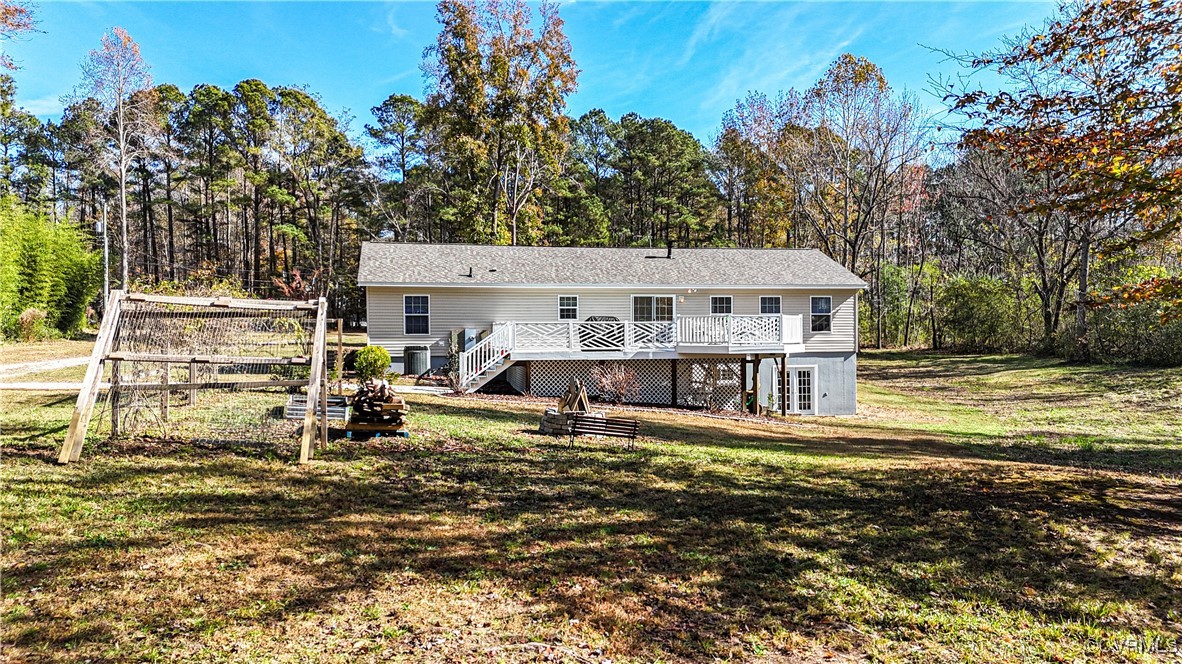 219 Barlow Road Williamsburg, VA 23188 - Photo 48 of 50 a view of a house with a yard patio and swimming pool