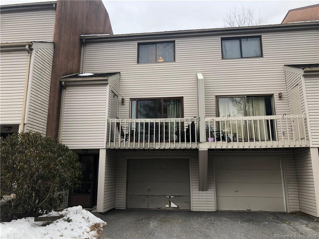 a front view of a house with balcony