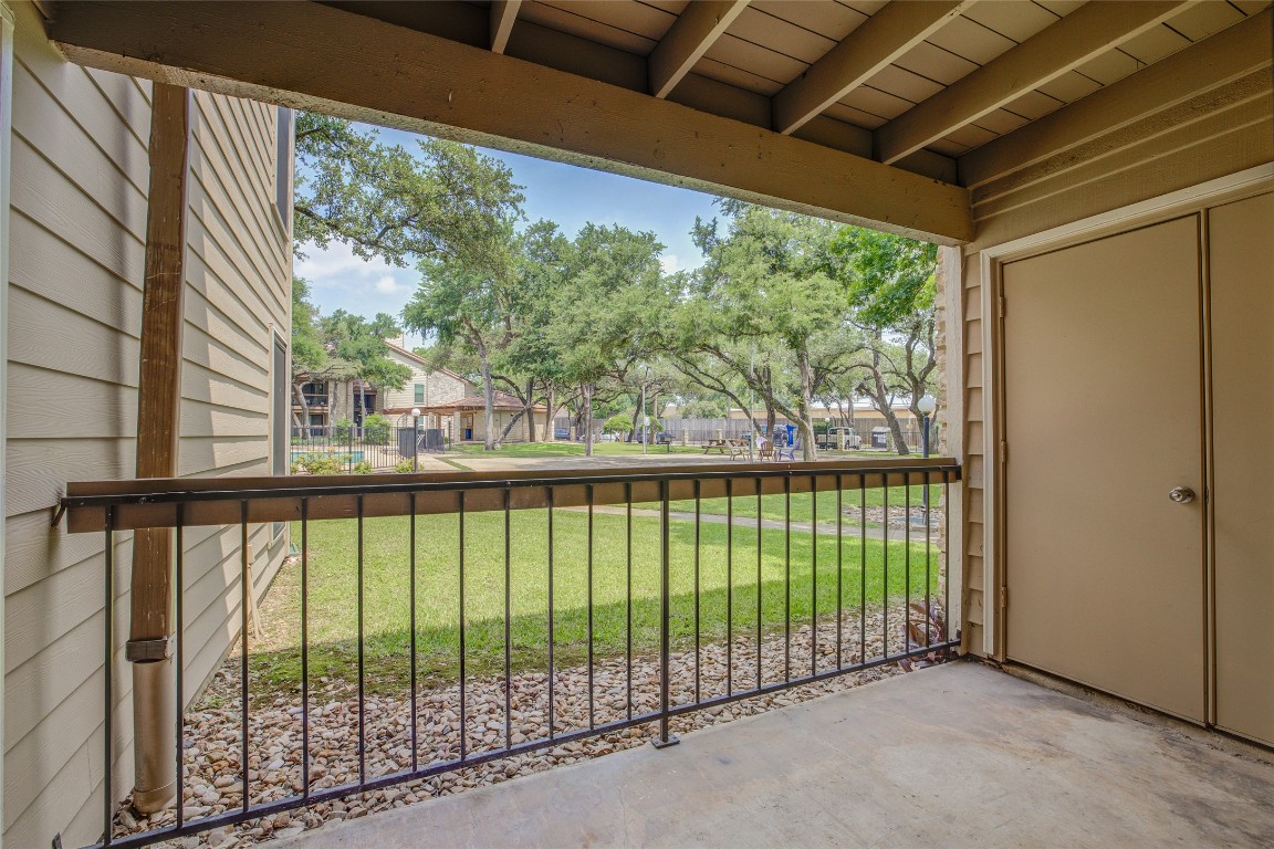 8600 Fathom Circle, Unit 1303 Austin, TX 78750 - Photo 25 of 30 a view of a balcony