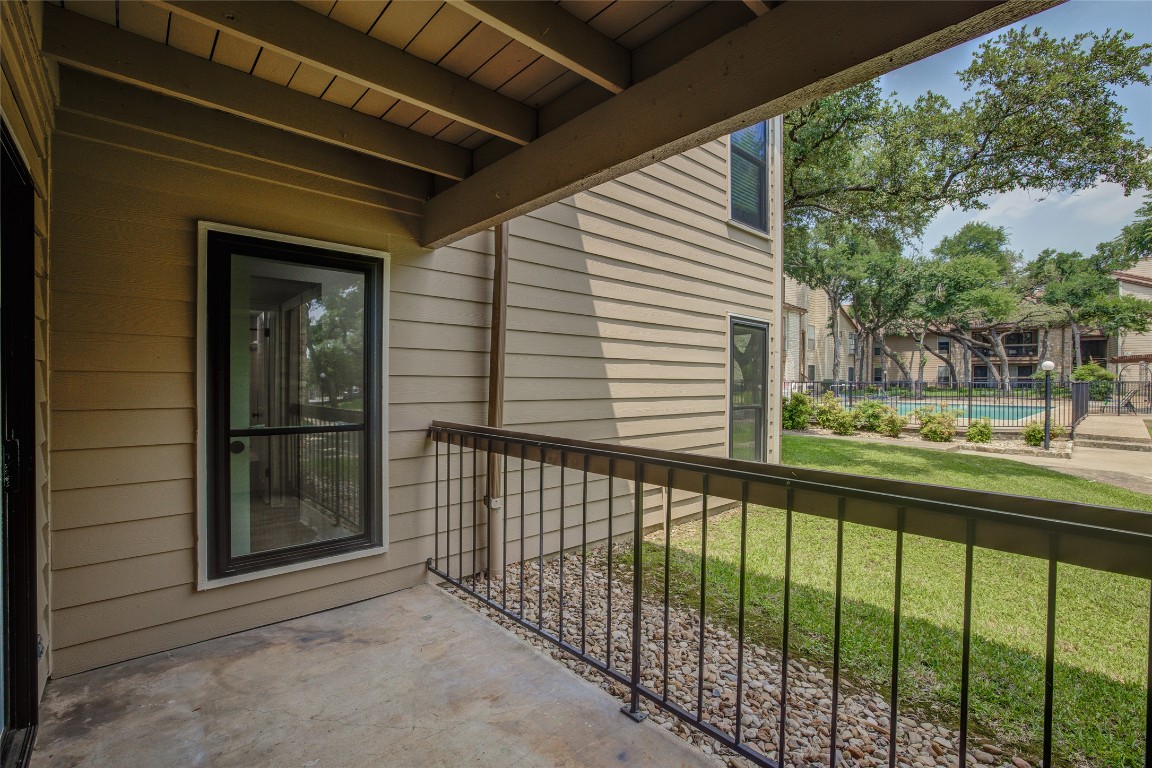 8600 Fathom Circle, Unit 1303 Austin, TX 78750 - Photo 26 of 30 a view of a porch