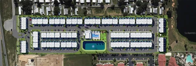 a building with sign broad