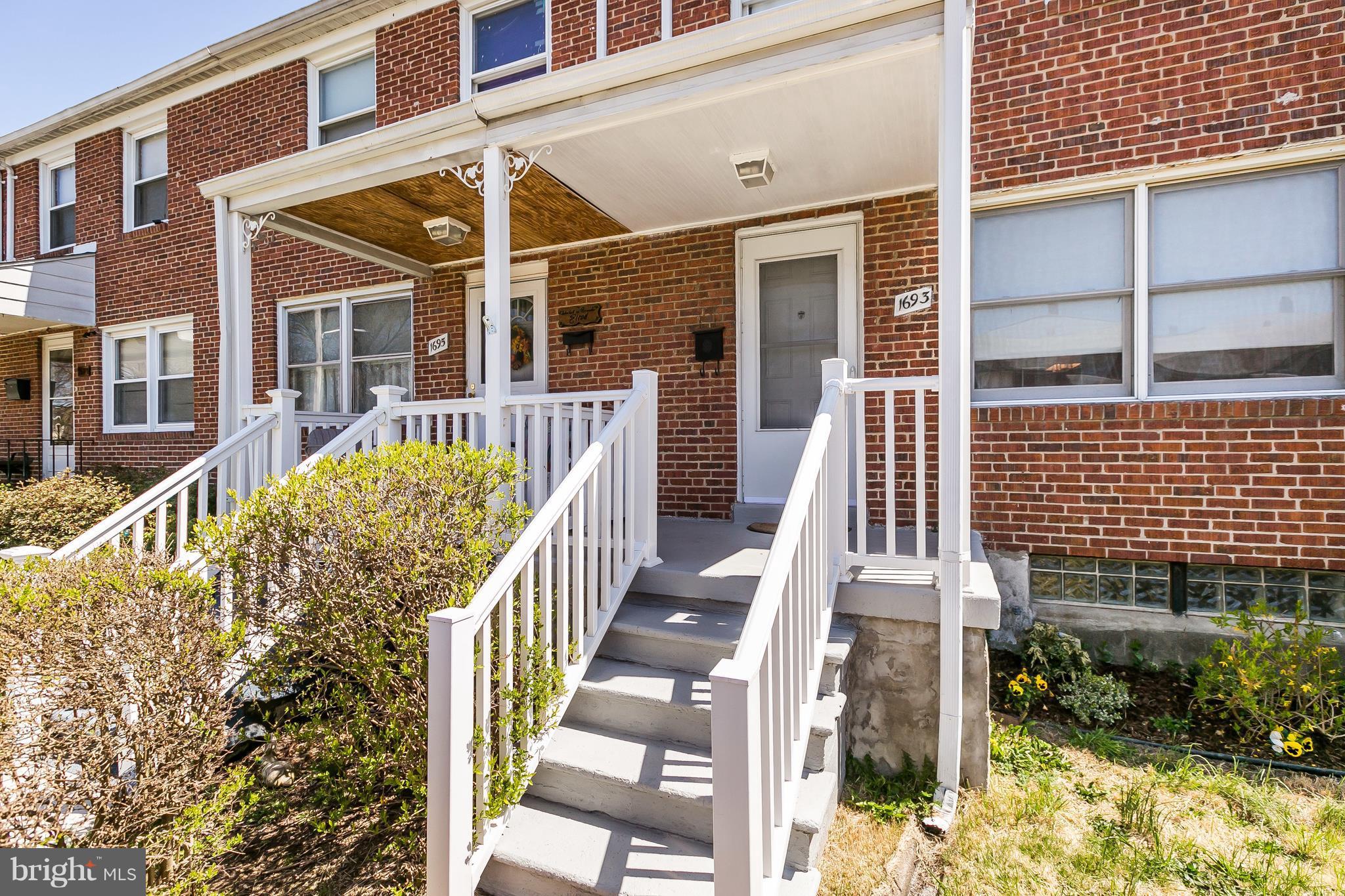1693 Poles Road Baltimore, MD 21221 - Photo 3 of 19 front view of a house