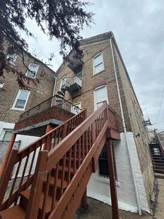 a view of a house with a deck
