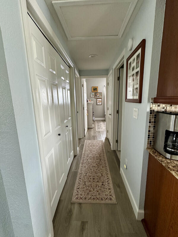 1109 76 Street, Unit OCEAN Marathon, FL 33050 - Photo 12 of 24 a view of a hallway with a livingroom
