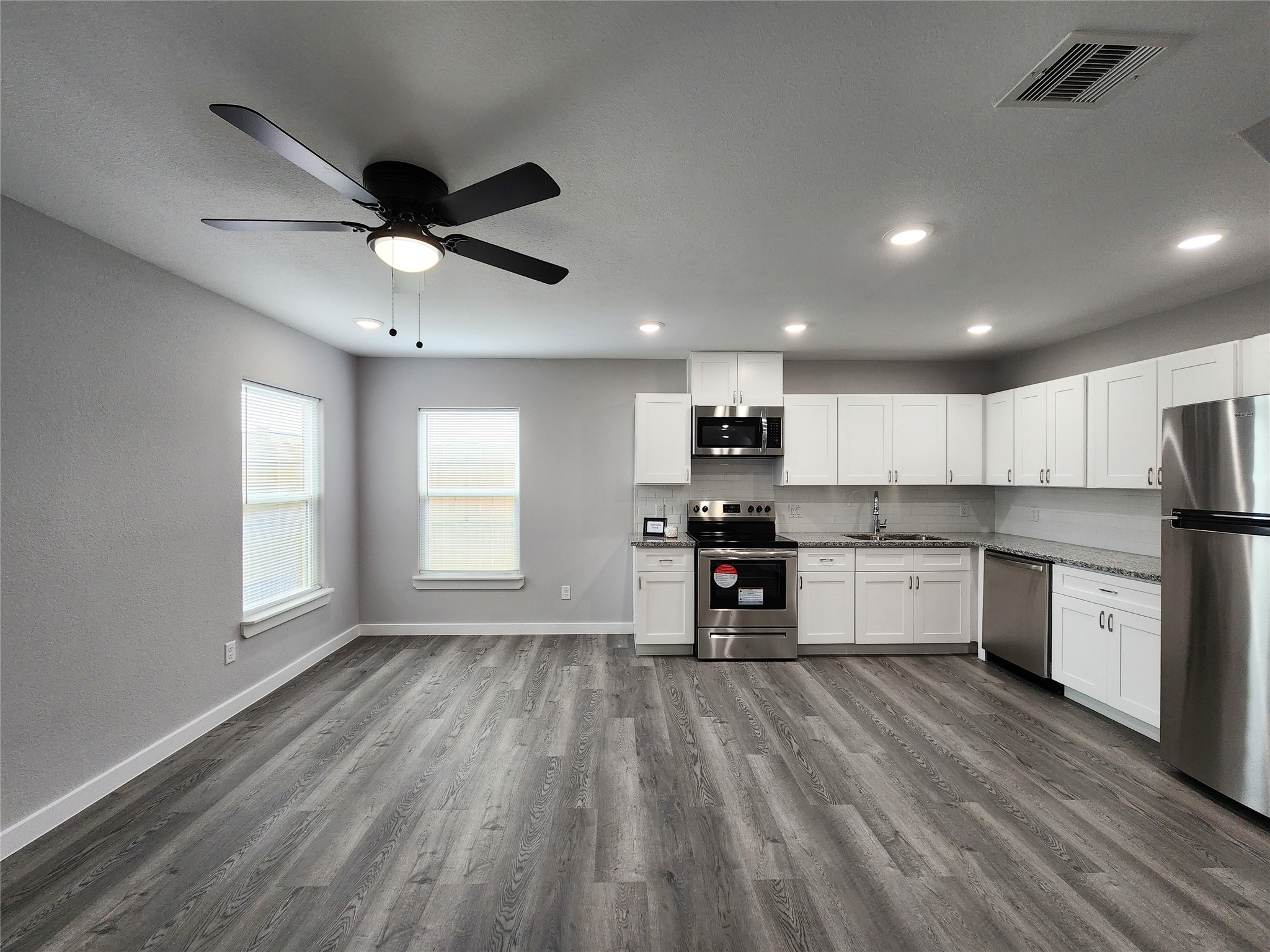 7735 Orebo Street, Unit B Houston, TX 77088 - Photo 16 of 16 The 2nd View Of This Open Floor Plan Townhome.