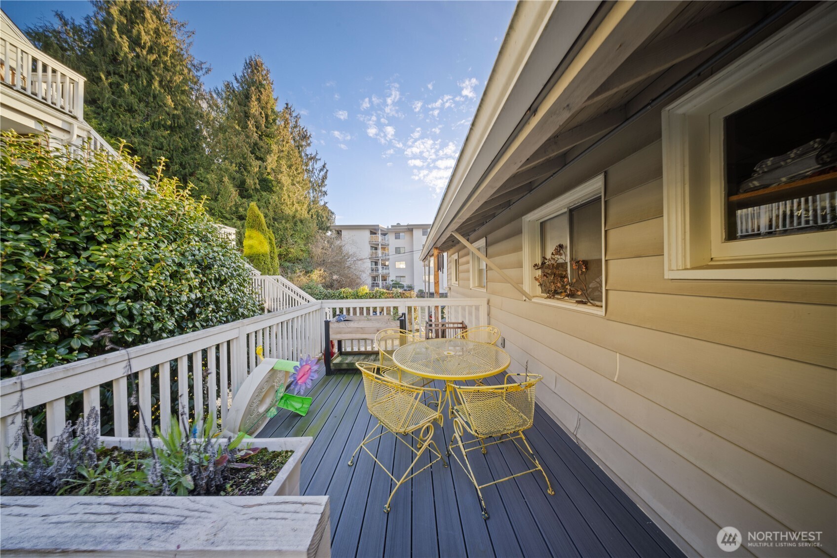 1788 Alki Avenue Southwest Seattle, WA 98116 - Photo 14 of 38 a view of a chair and tables in the balcony