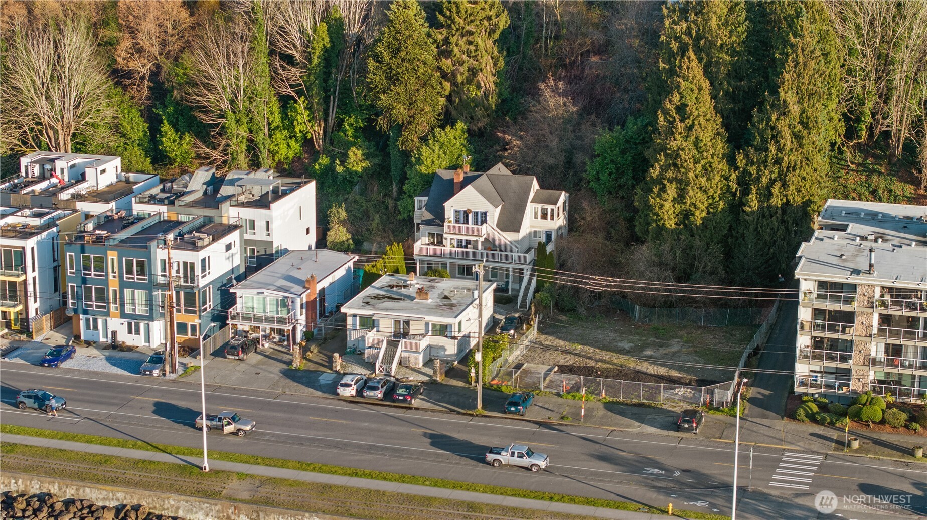 1788 Alki Avenue Southwest Seattle, WA 98116 - Photo 34 of 38 a view of multiple houses with a street