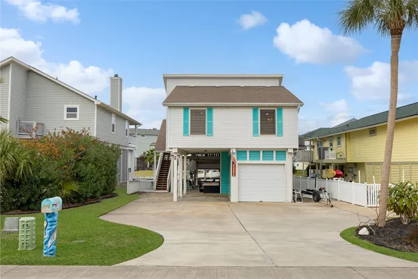 a view of a house with a patio