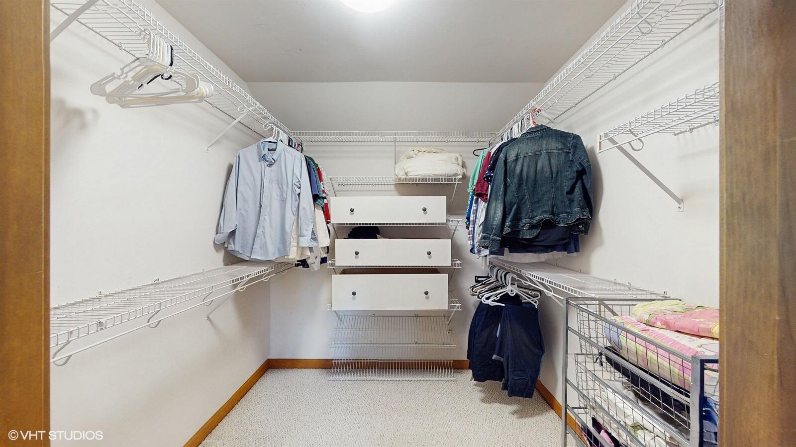 3908 Autumn Lane Valparaiso, IN 46385 - Photo 15 of 29 a view of walk in closet with clothes and shoes