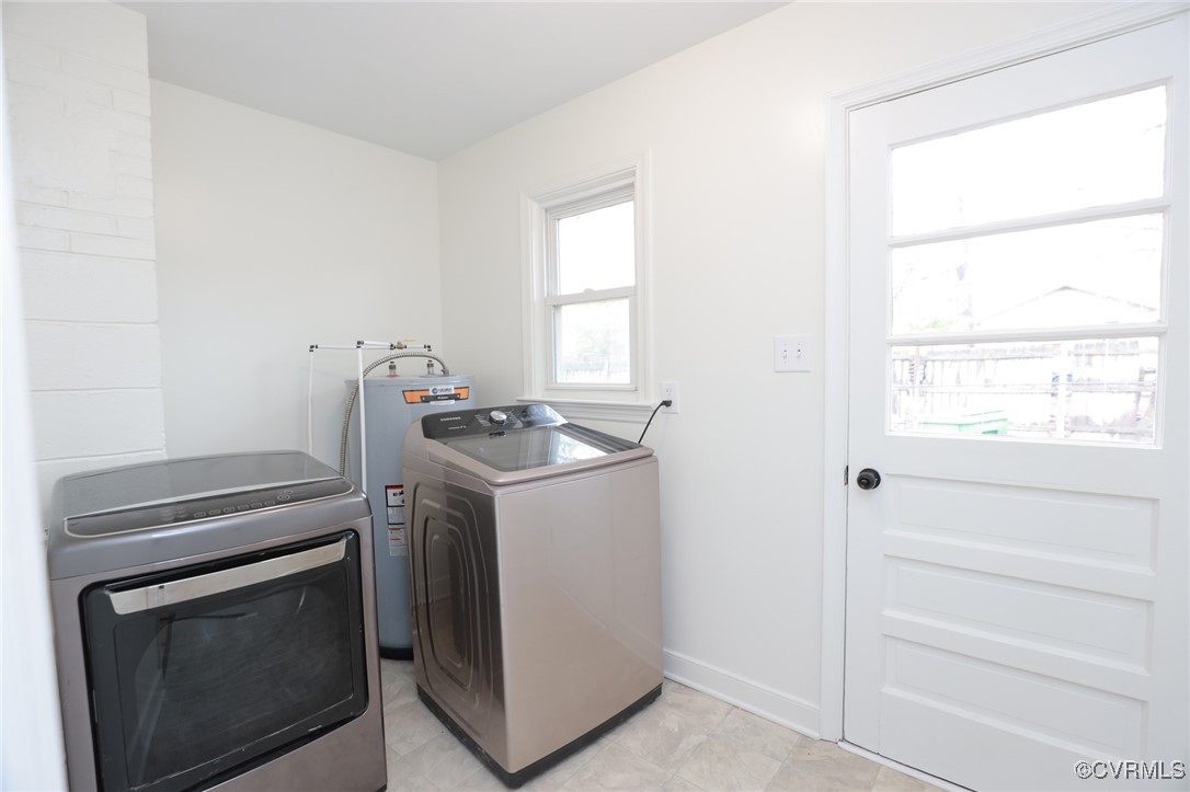 6626 Willson Road Henrico, VA 23231 - Photo 36 of 43 a utility room with dryer and washer