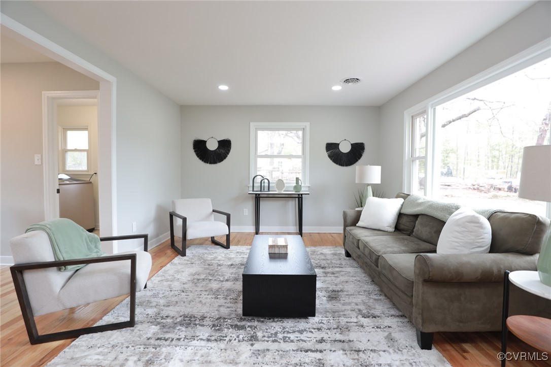 6626 Willson Road Henrico, VA 23231 - Photo 5 of 43 a living room with furniture and a large window