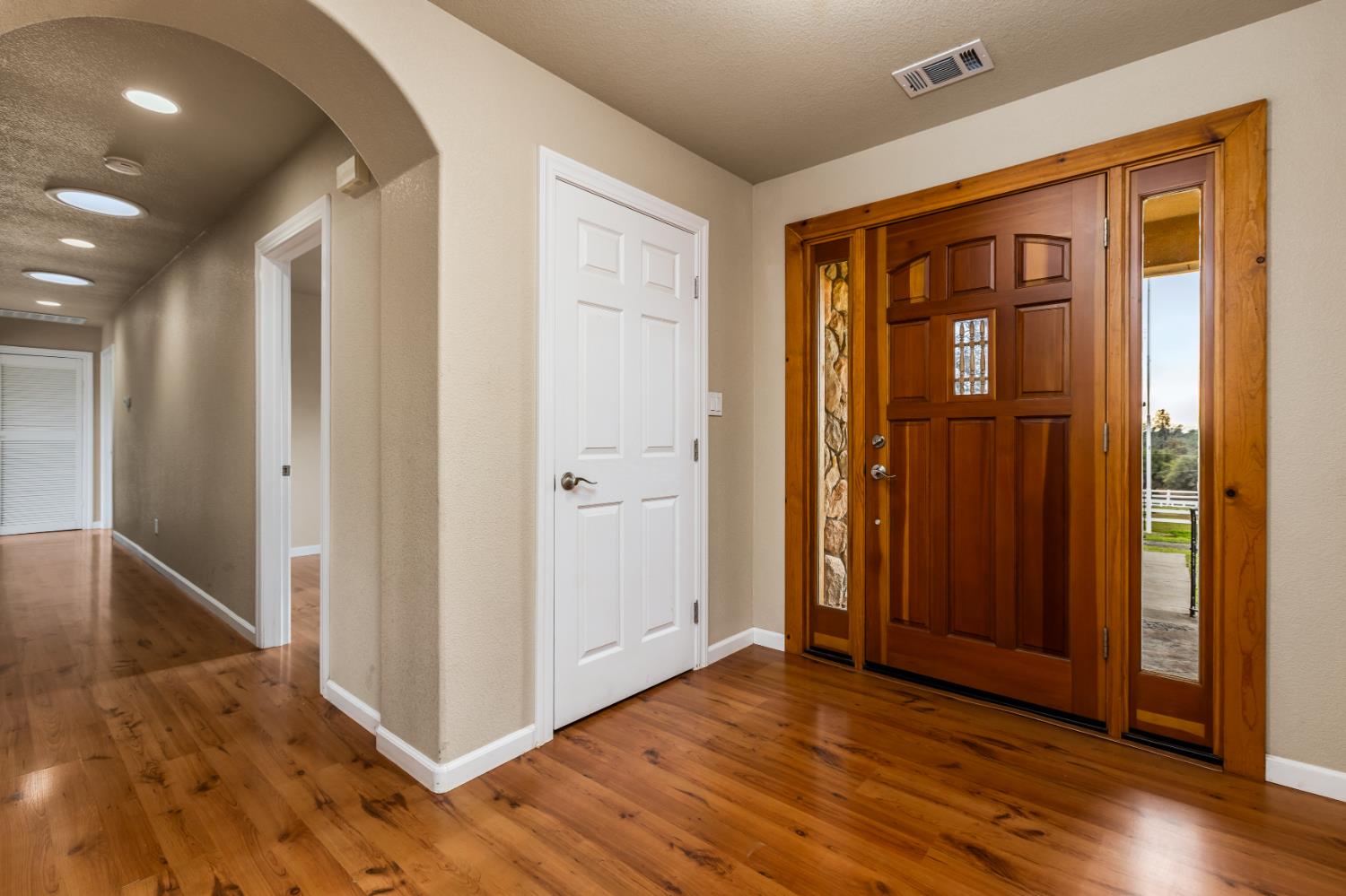 20839 Bear Hollow Road Grass Valley, CA 95949 - Photo 18 of 44 Hall to 3 Bed + office with solar tube and recessed lighting