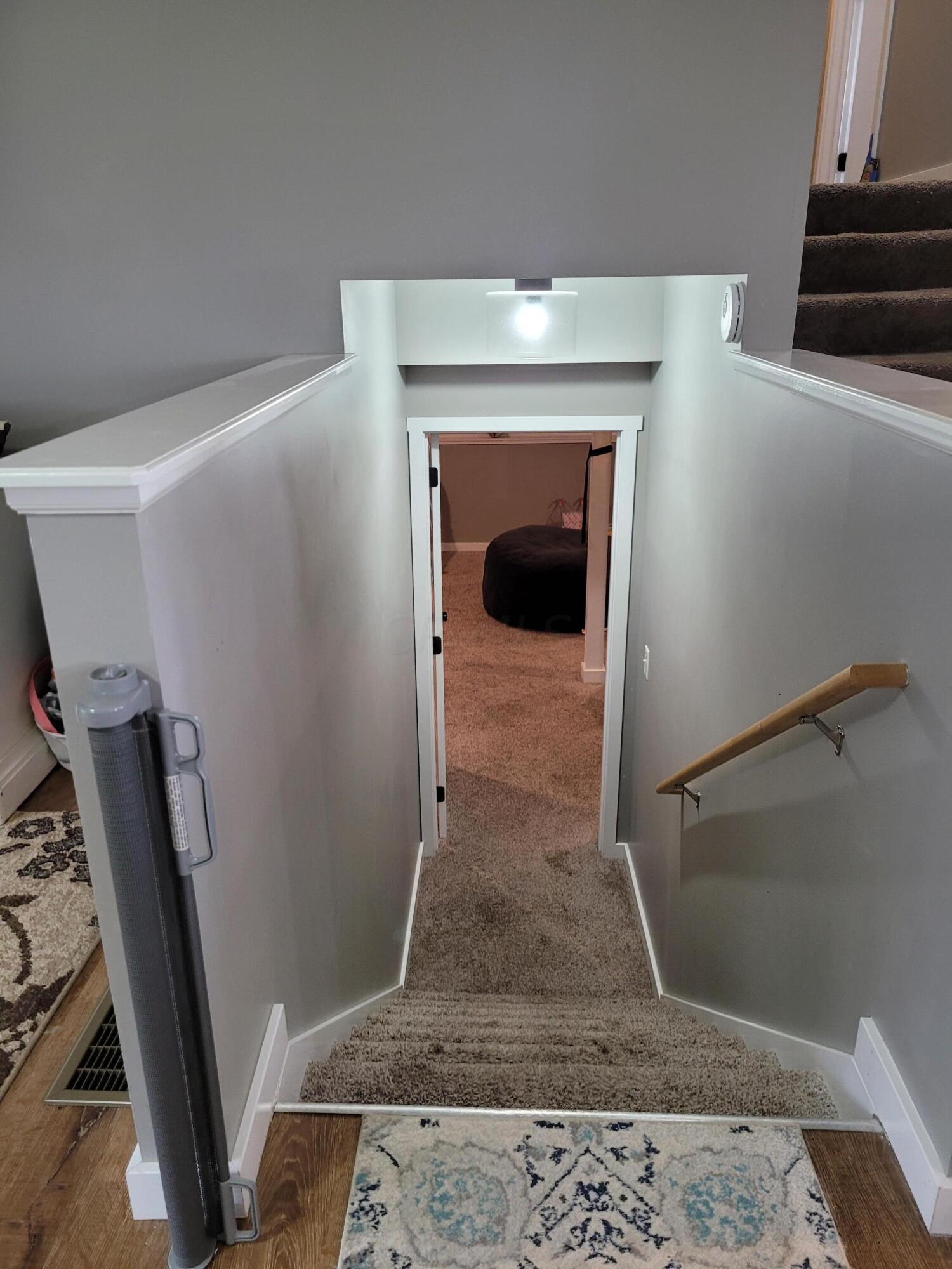 9034 Chillicothe Lancaster Road Southwest Amanda, OH 43102 - Photo 27 of 37 Stairs to Lower Level