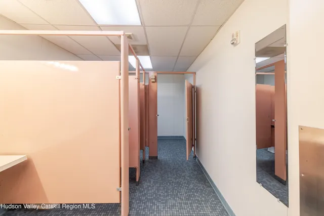 a room with storage and utility