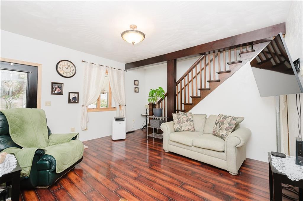 634 Ridge Avenue Ford City, PA 16226 - Photo 5 of 30 a living room with furniture and wooden floor