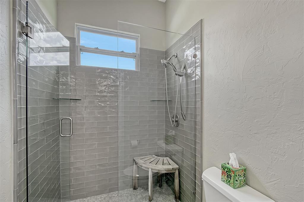 520 Rye Road Northeast Bradenton, FL 34212 - Photo 47 of 88 a bathroom with a shower and a sink