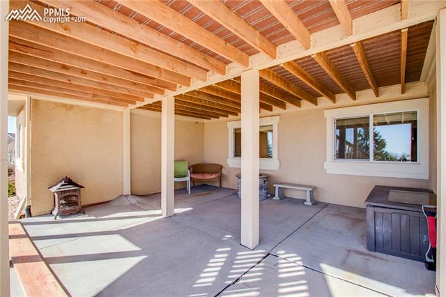 13752 Windy Oaks Road Colorado Springs, CO 80921 - Photo 3 of 5 Covered patio area