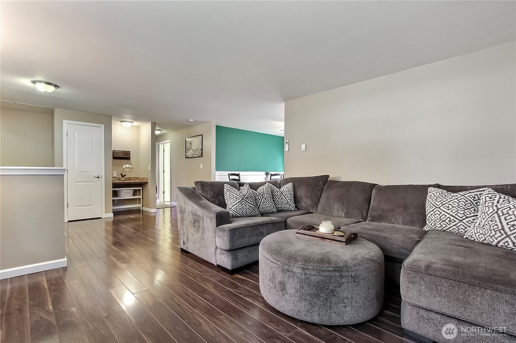 918 Gregory Way Southeast Olympia, WA 98513 - Photo 4 of 21 a living room with furniture and a wooden floor