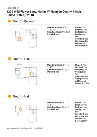$336,900 | 1205 Wildflower Lane, Herrin, IL 62948
