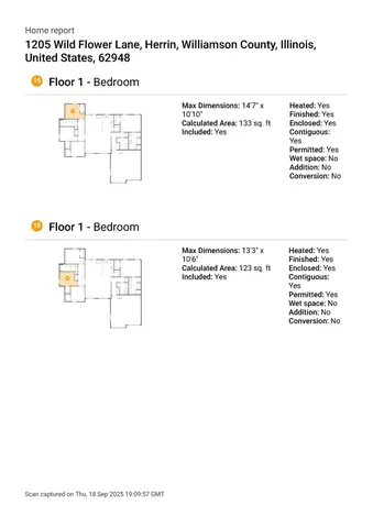 $336,900 | 1205 Wildflower Lane, Herrin, IL 62948