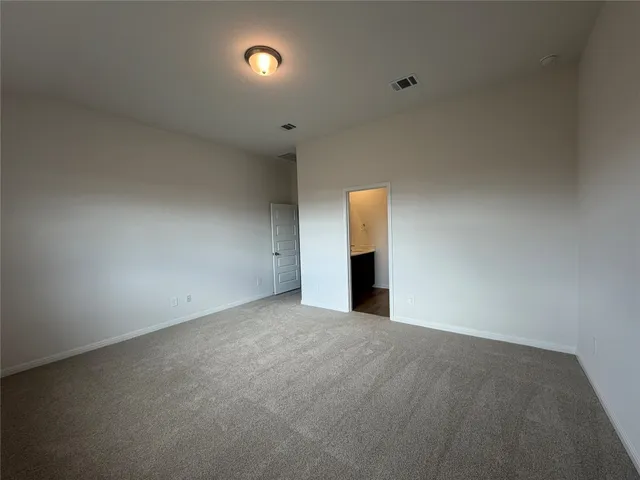 a backyard of a house