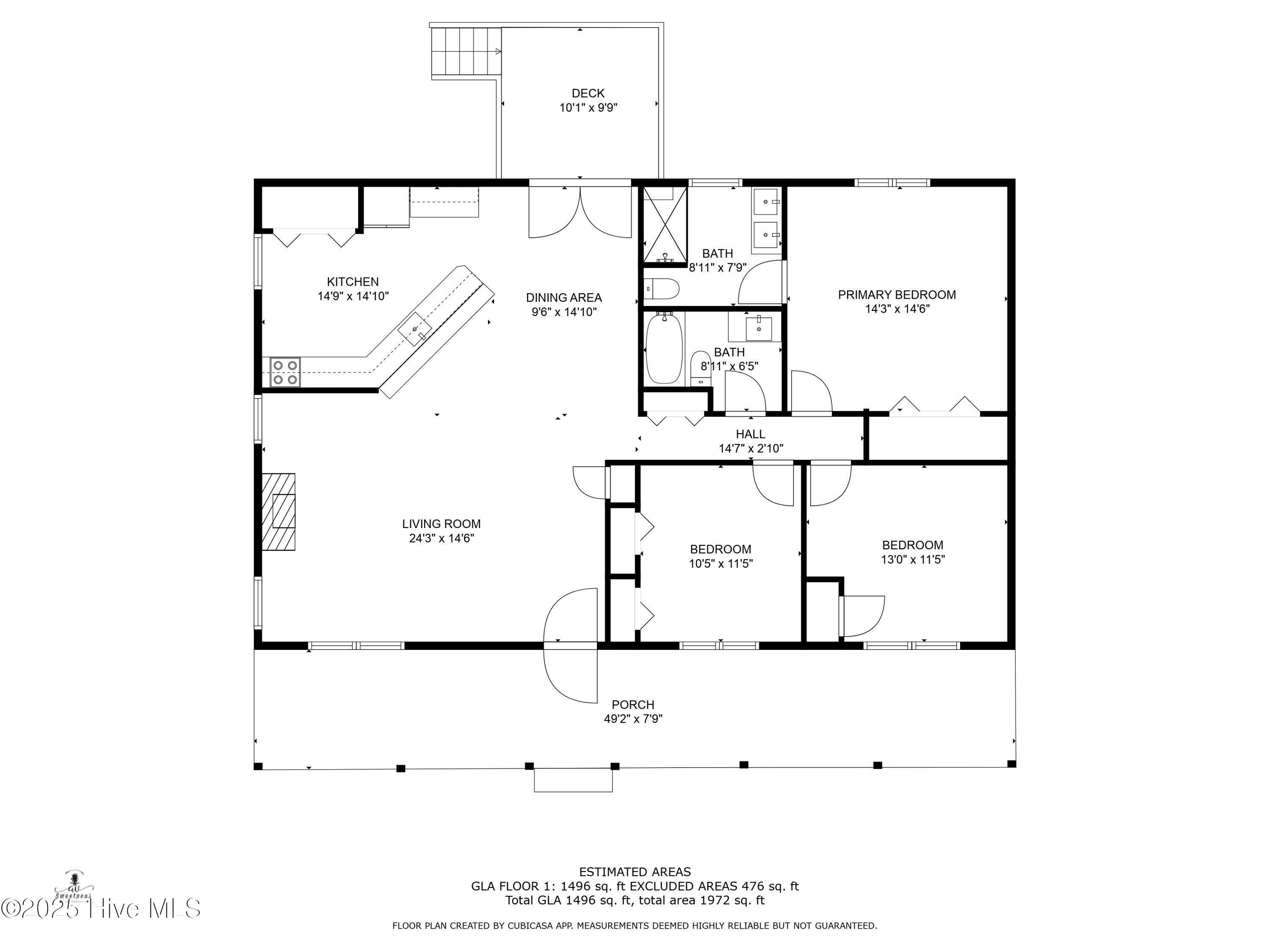 280 Monroe Road Cameron, NC 28326 - Photo 29 of 29 280 Monroe Rd Floor Plan