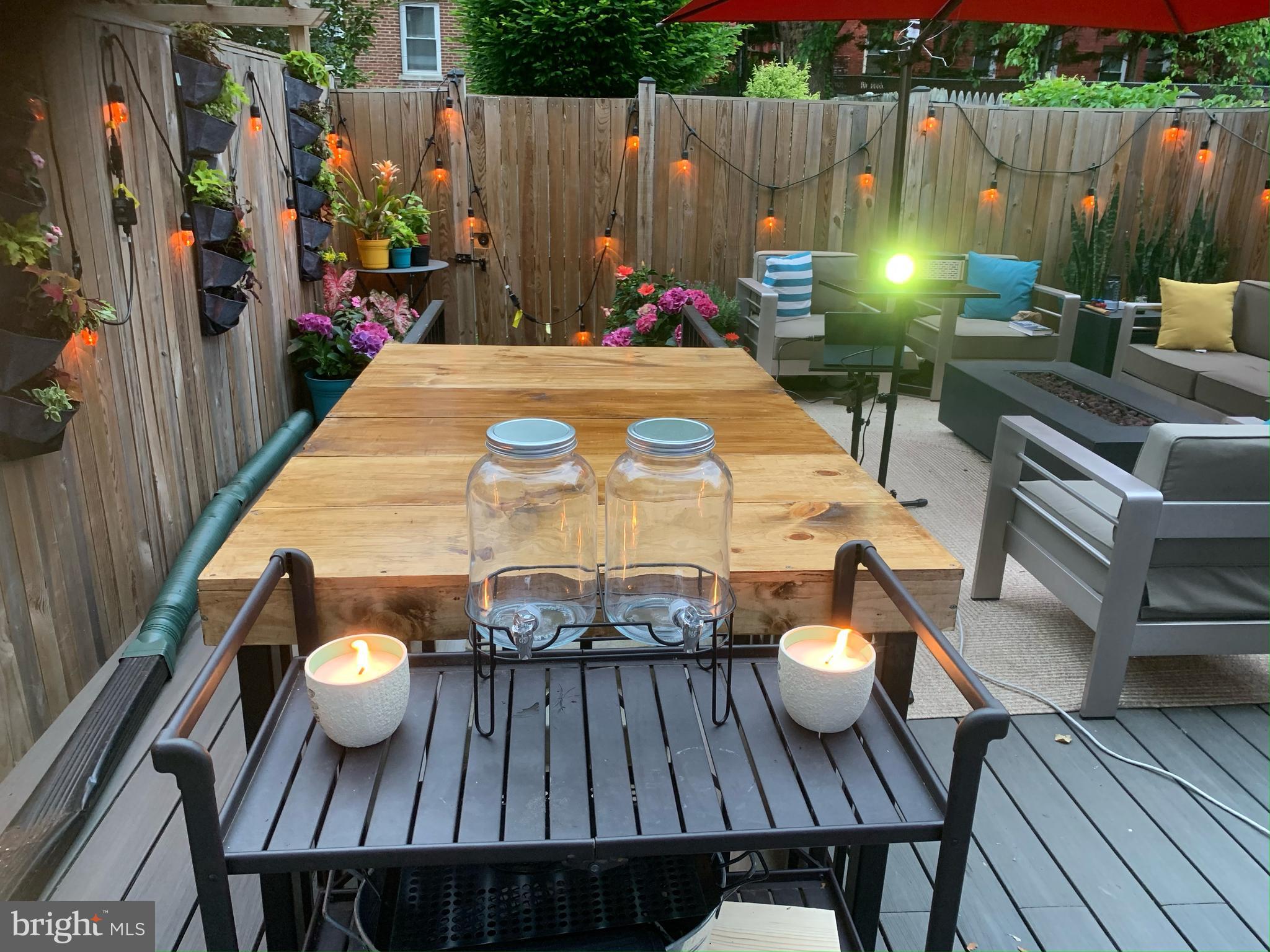 1717 Euclid Street Northwest, Unit 1 Washington, DC 20009 - Photo 21 of 23 a view of a deck with furniture