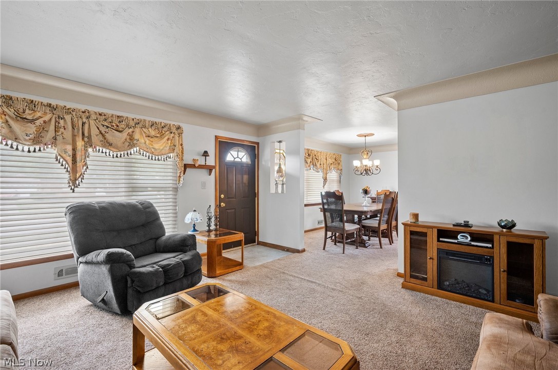 4113 Rabbit Run Drive Brooklyn, OH 44144 - Photo 11 of 28 Living room with carpet