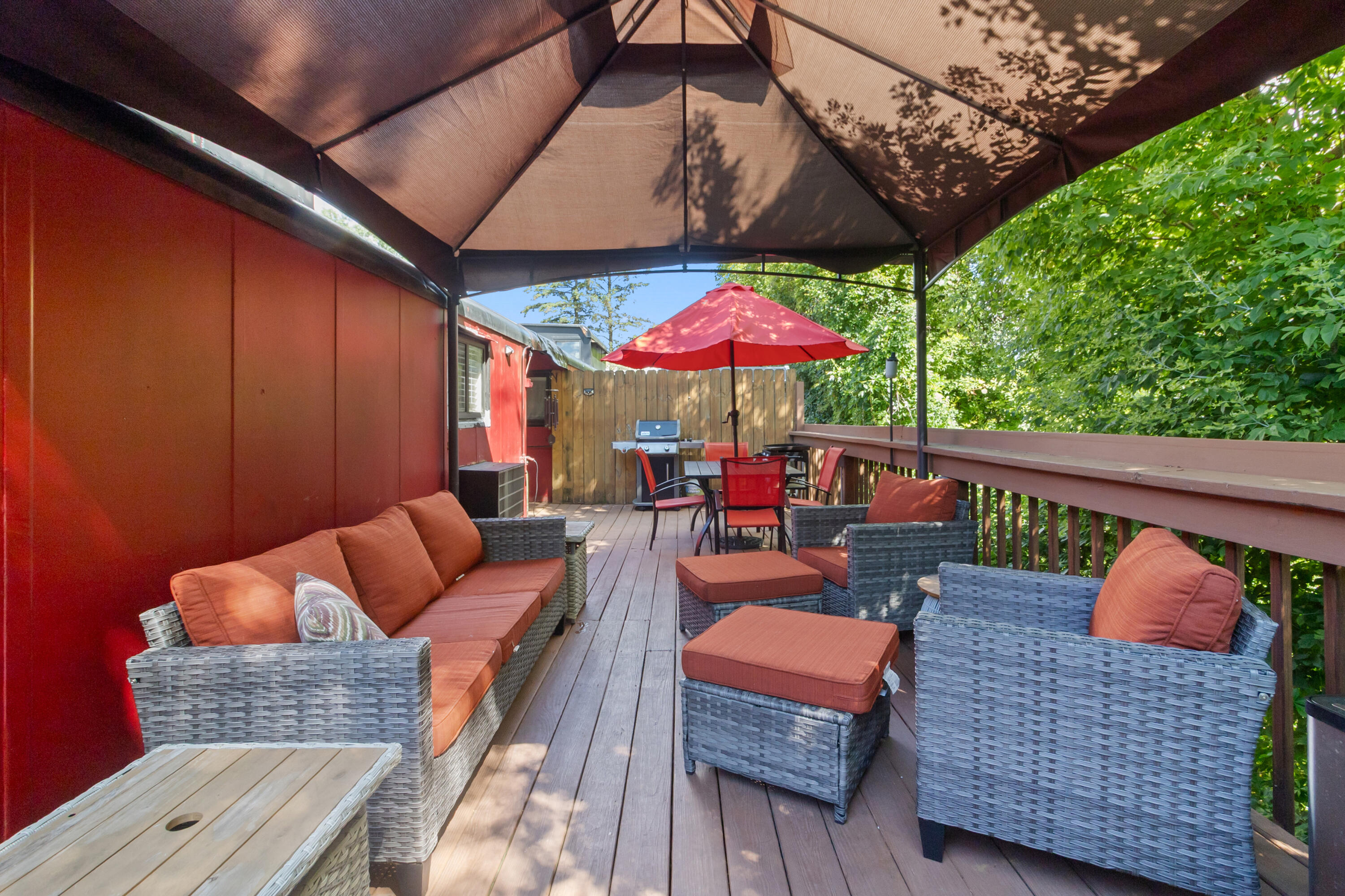 301 East Townline Road, Unit 3 Lake Geneva, WI 53147 - Photo 10 of 35 Beautiful, private deck overlooking woods