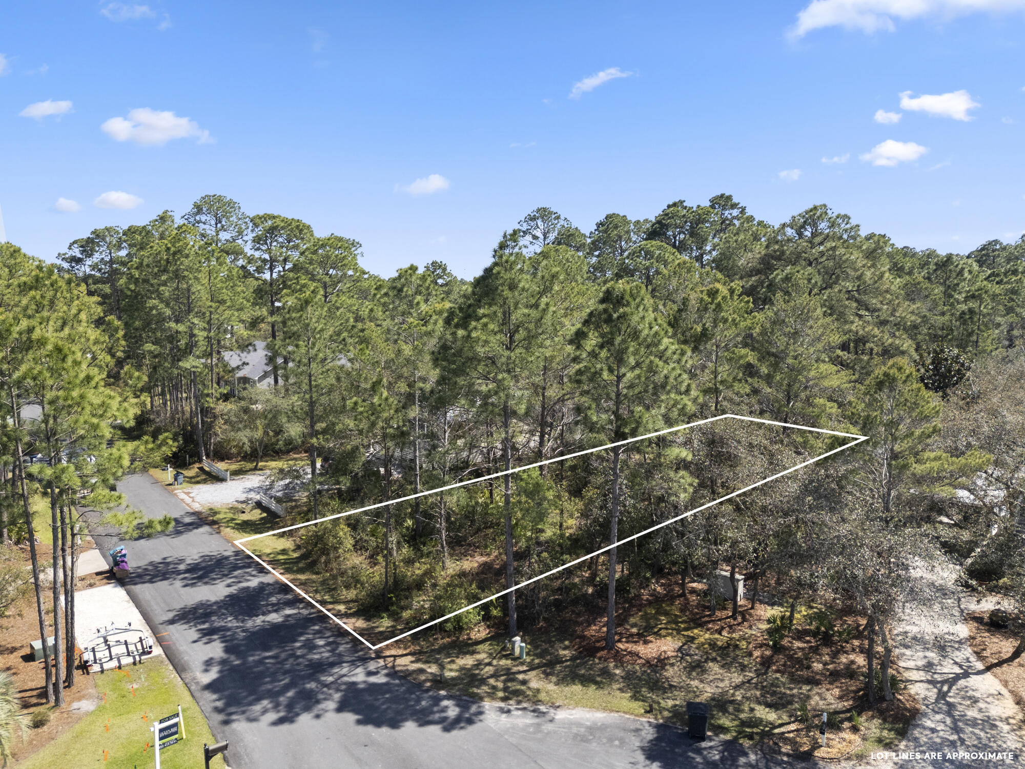 Lot 15 Carolyn Lane Santa Rosa Beach, FL 32459 - Photo 6 of 19 a view of a balcony with mountain view and trees