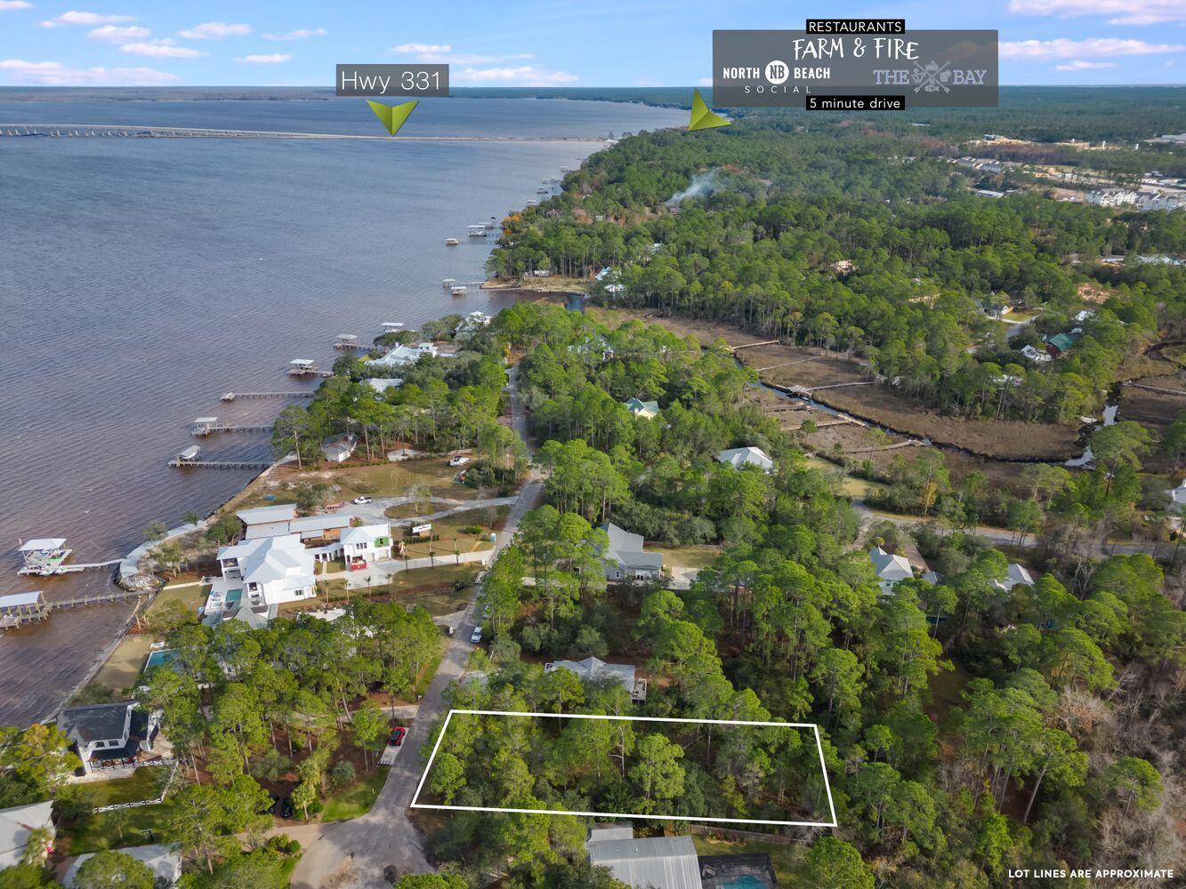 Lot 15 Carolyn Lane Santa Rosa Beach, FL 32459 - Photo 7 of 19 a view of a garden