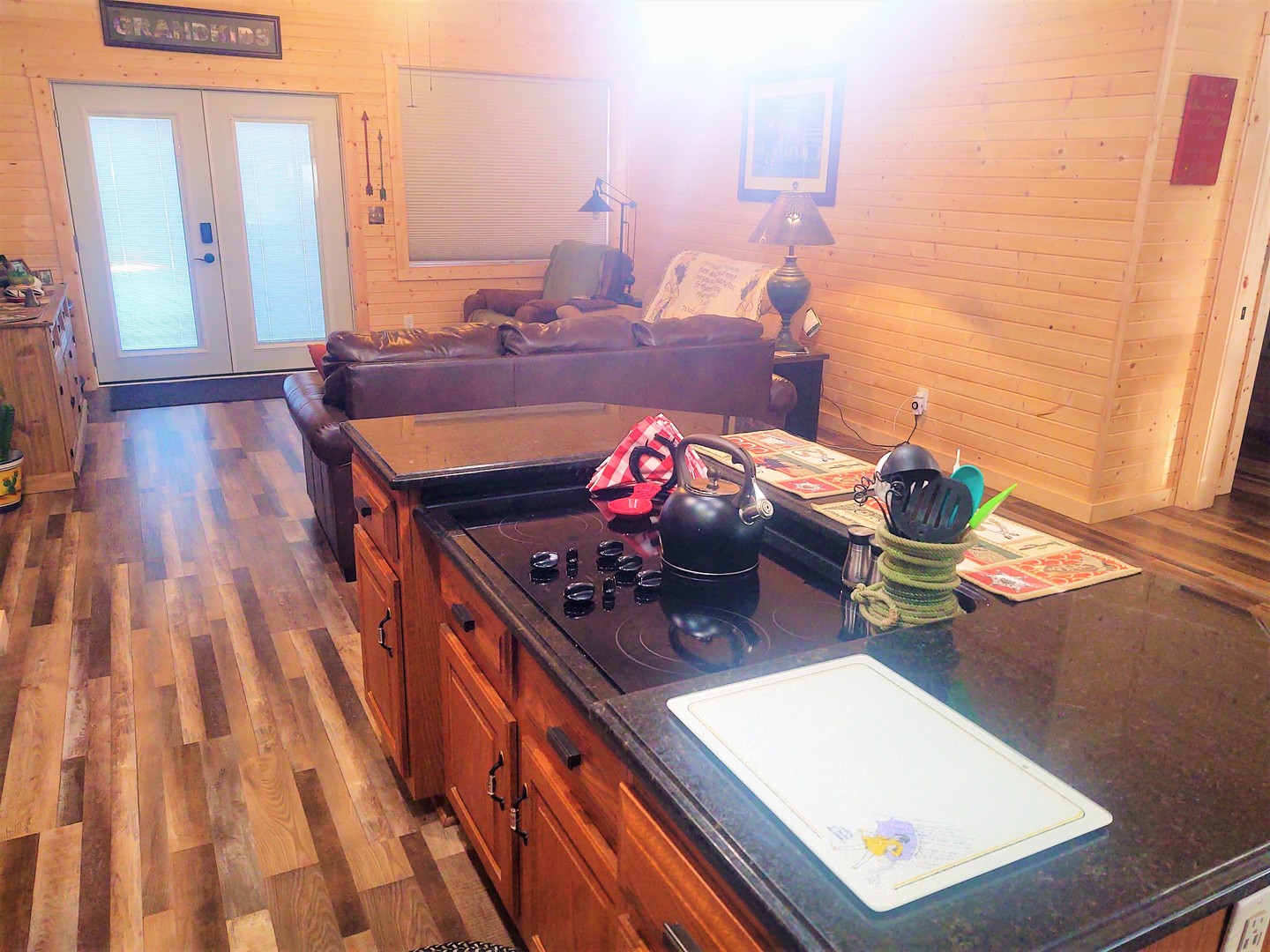 377 Lusk Road Golconda, IL 62938 - Photo 7 of 42 a living room with furniture and wooden floor