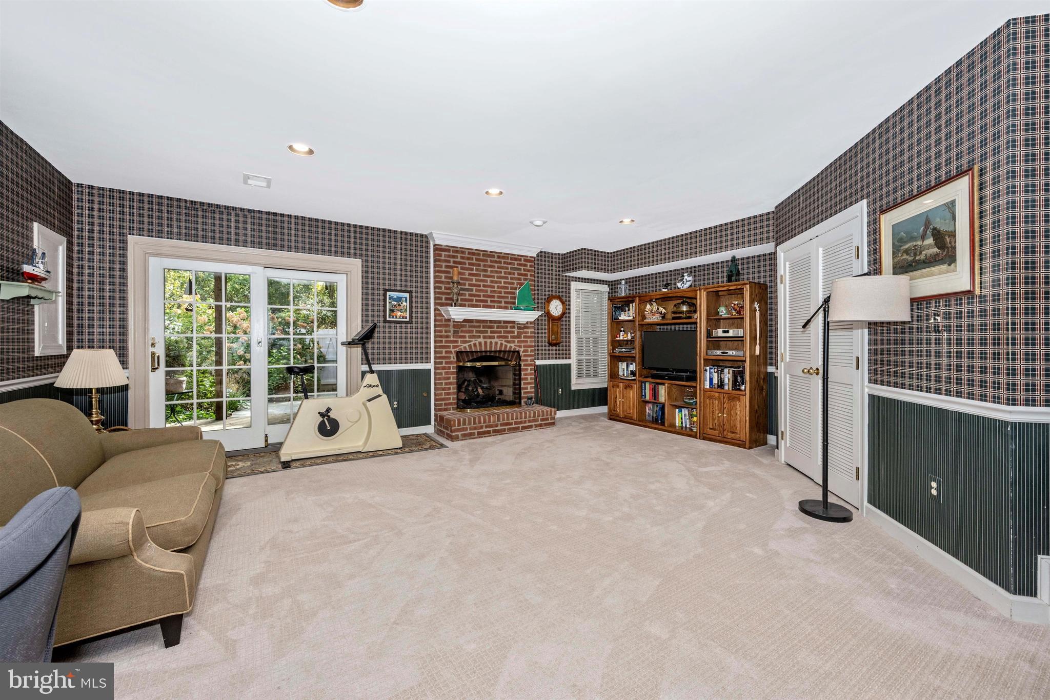 2159 Wolftrap Court Vienna, VA 22182 - Photo 38 of 62 Basement with walkout to Landscaped Patio