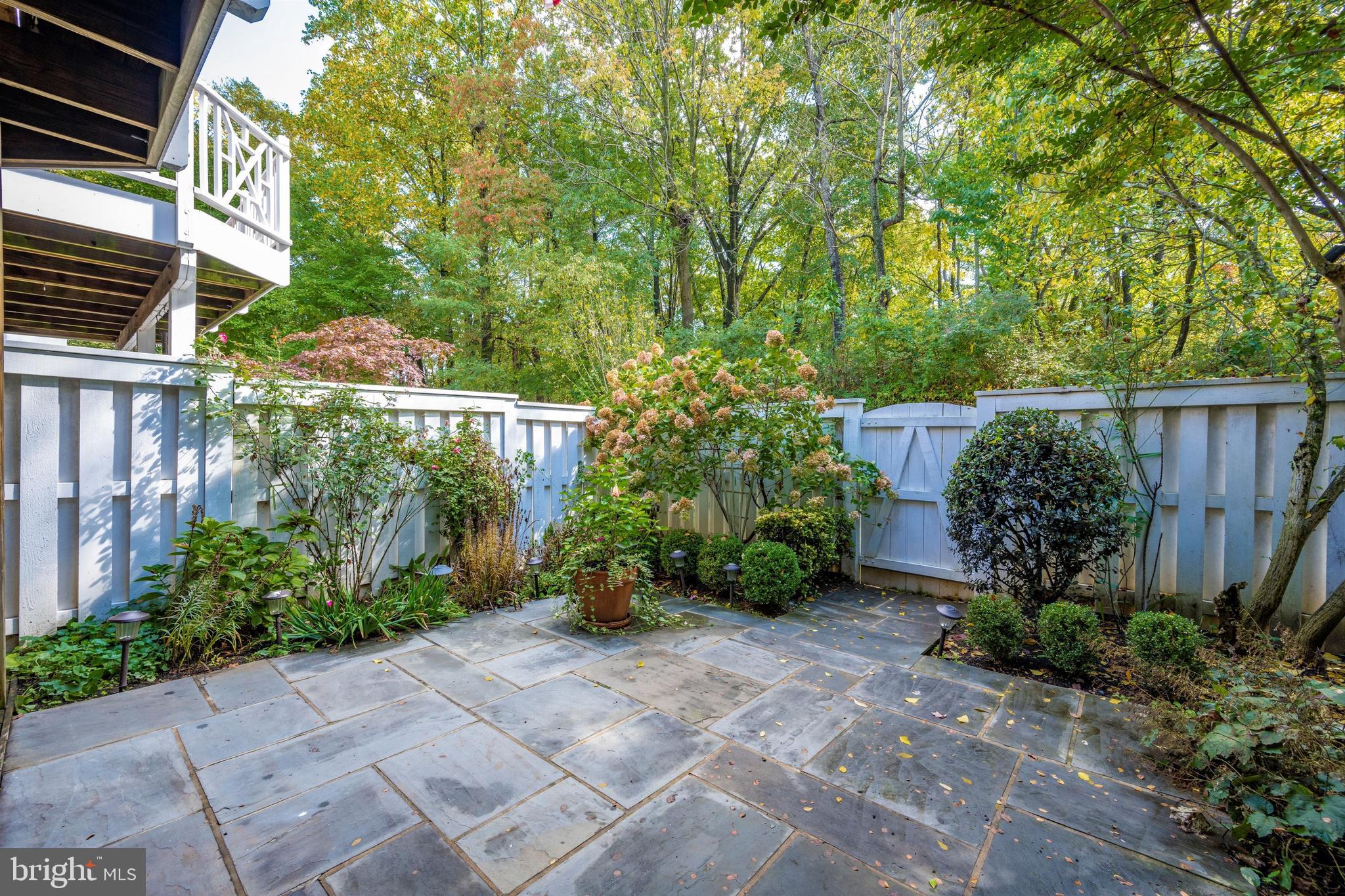2159 Wolftrap Court Vienna, VA 22182 - Photo 50 of 62 Slate Hardscaping with manicured garden