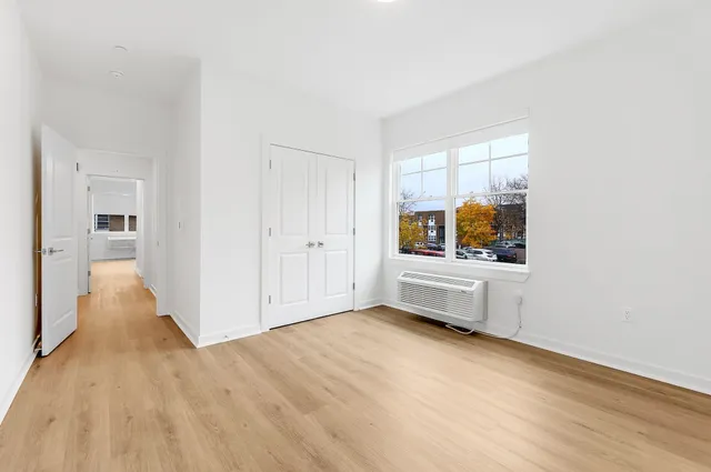 a view of livingroom with furniture and wooden floor