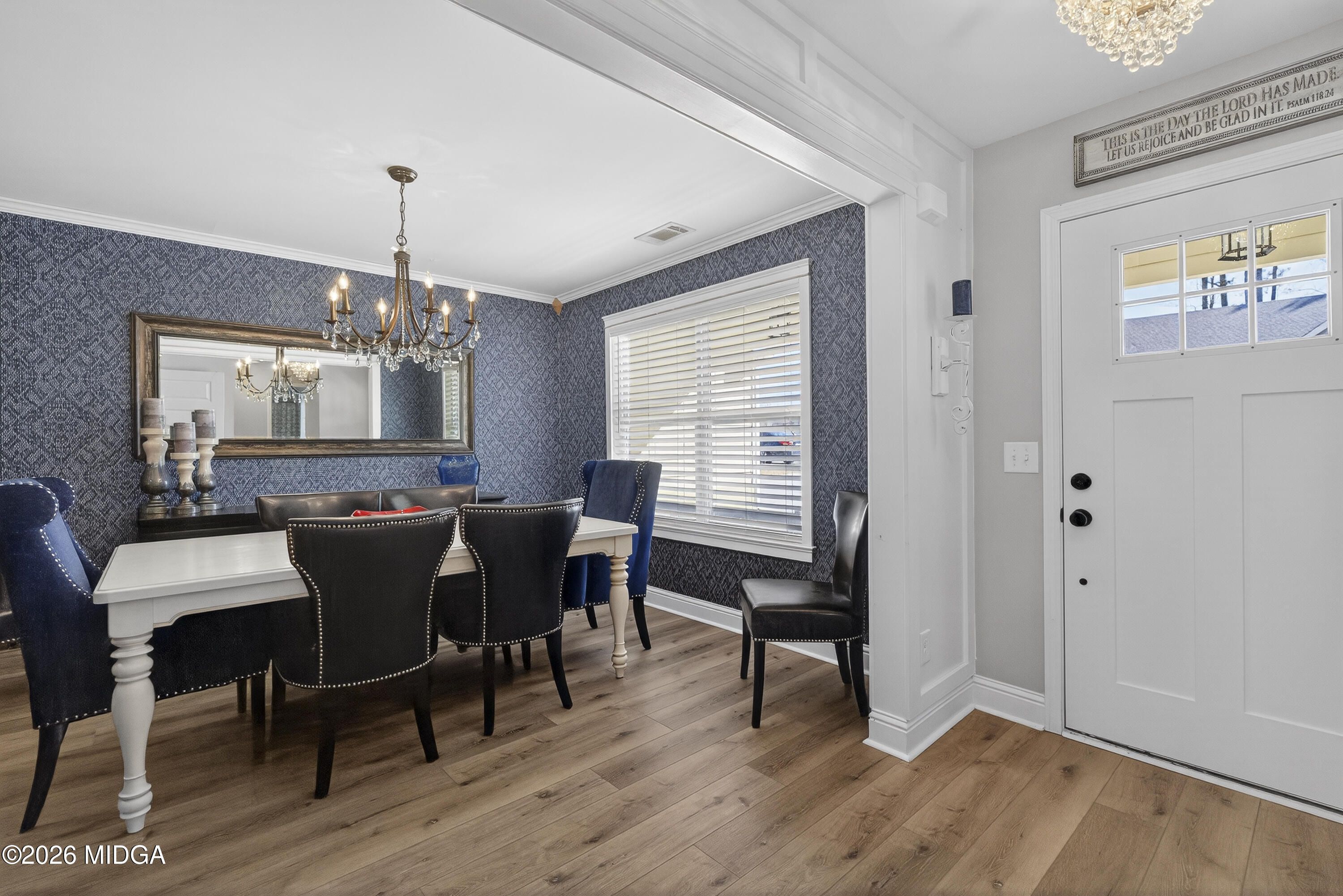 737 Springhill Drive Gray, GA 31032 - Photo 8 of 60 a view of a dining room with furniture window and wooden floor