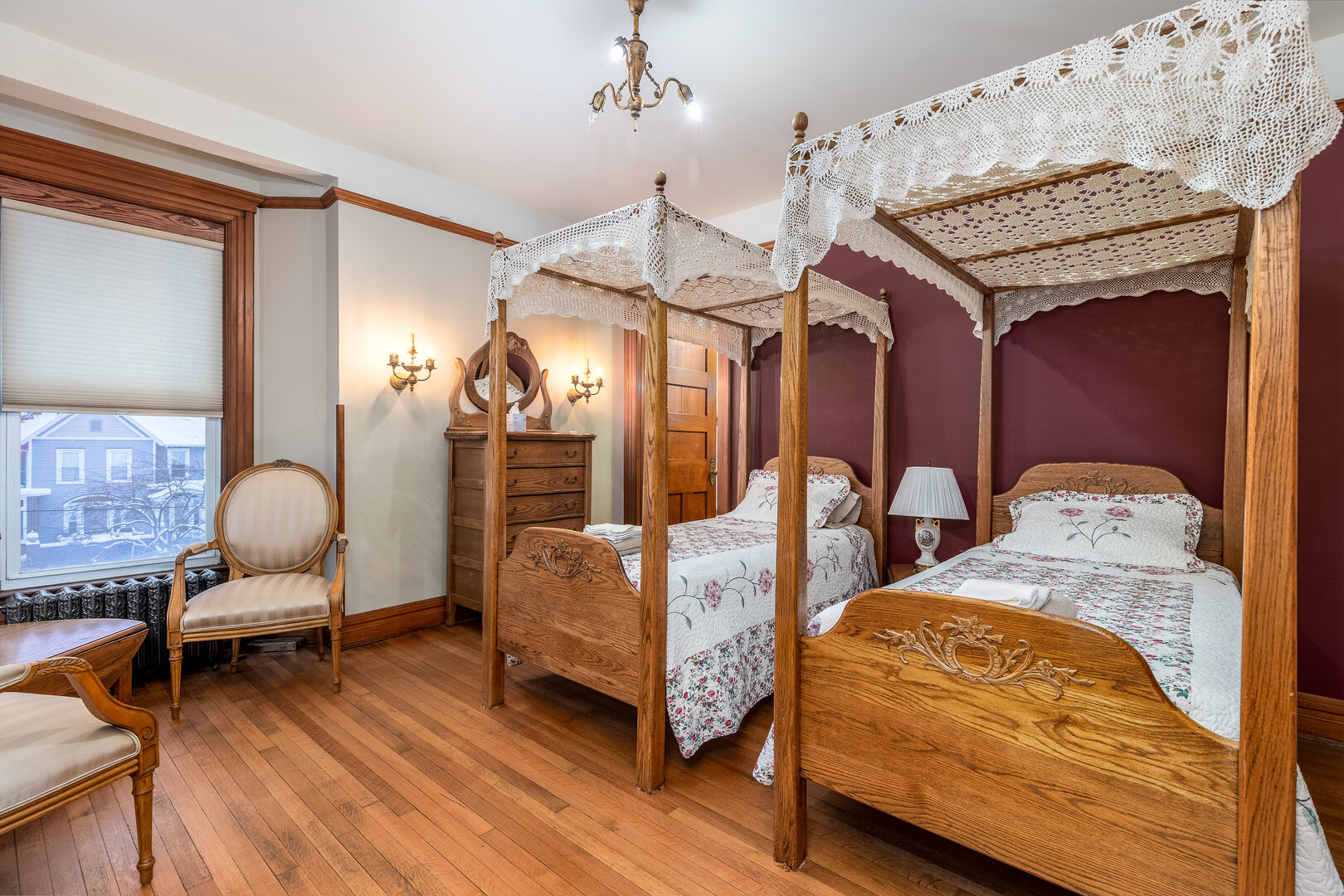 116 West Prospect Avenue Ottawa, IL 61350 - Photo 35 of 73 a bedroom with furniture and wooden floor