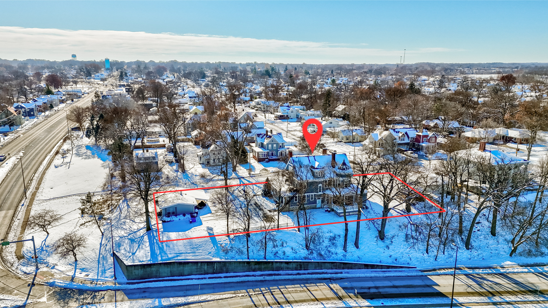 116 West Prospect Avenue Ottawa, IL 61350 - Photo 67 of 73 an aerial view of a city