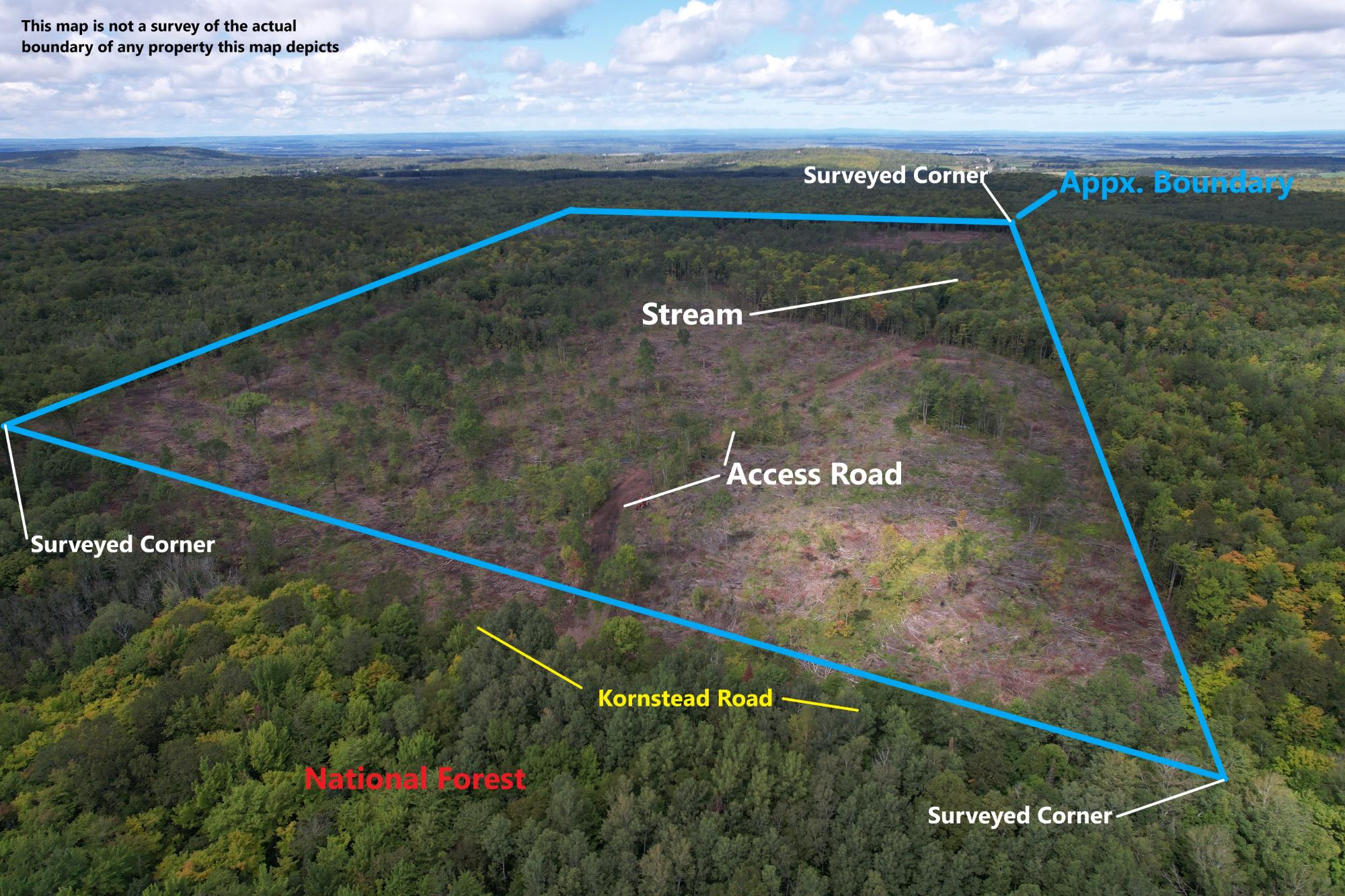 On Kornstead Road, Unit 80± ACRE Mellen, WI 54546 - Photo 1 of 18 Gallery Image 1