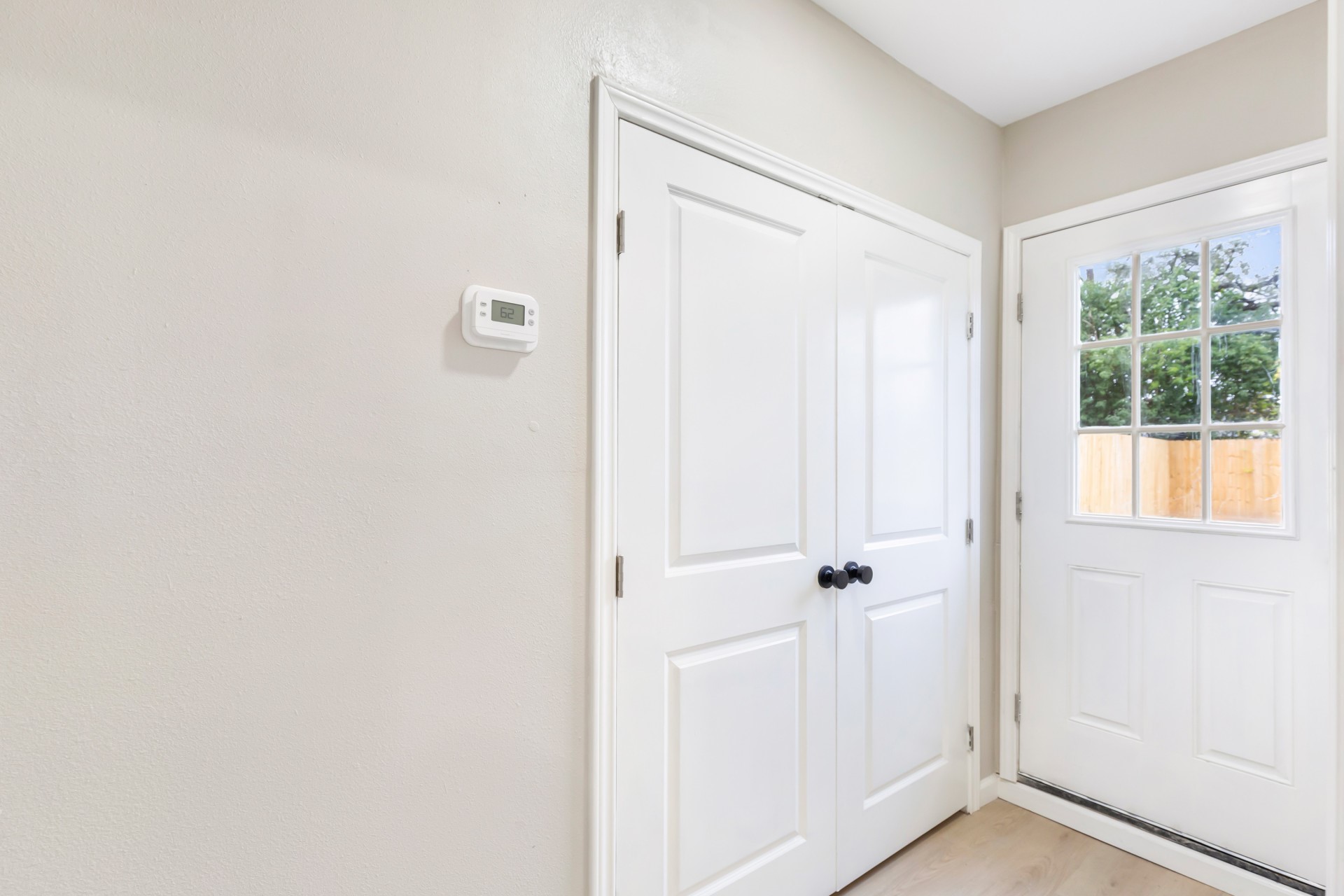 4231 Hartsville Road Houston, TX 77047 - Photo 5 of 23 a view of a closet area with hardwood floor