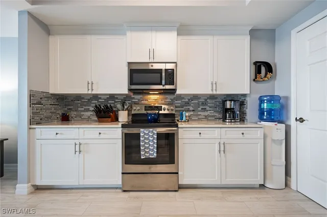 a room with storage and utility