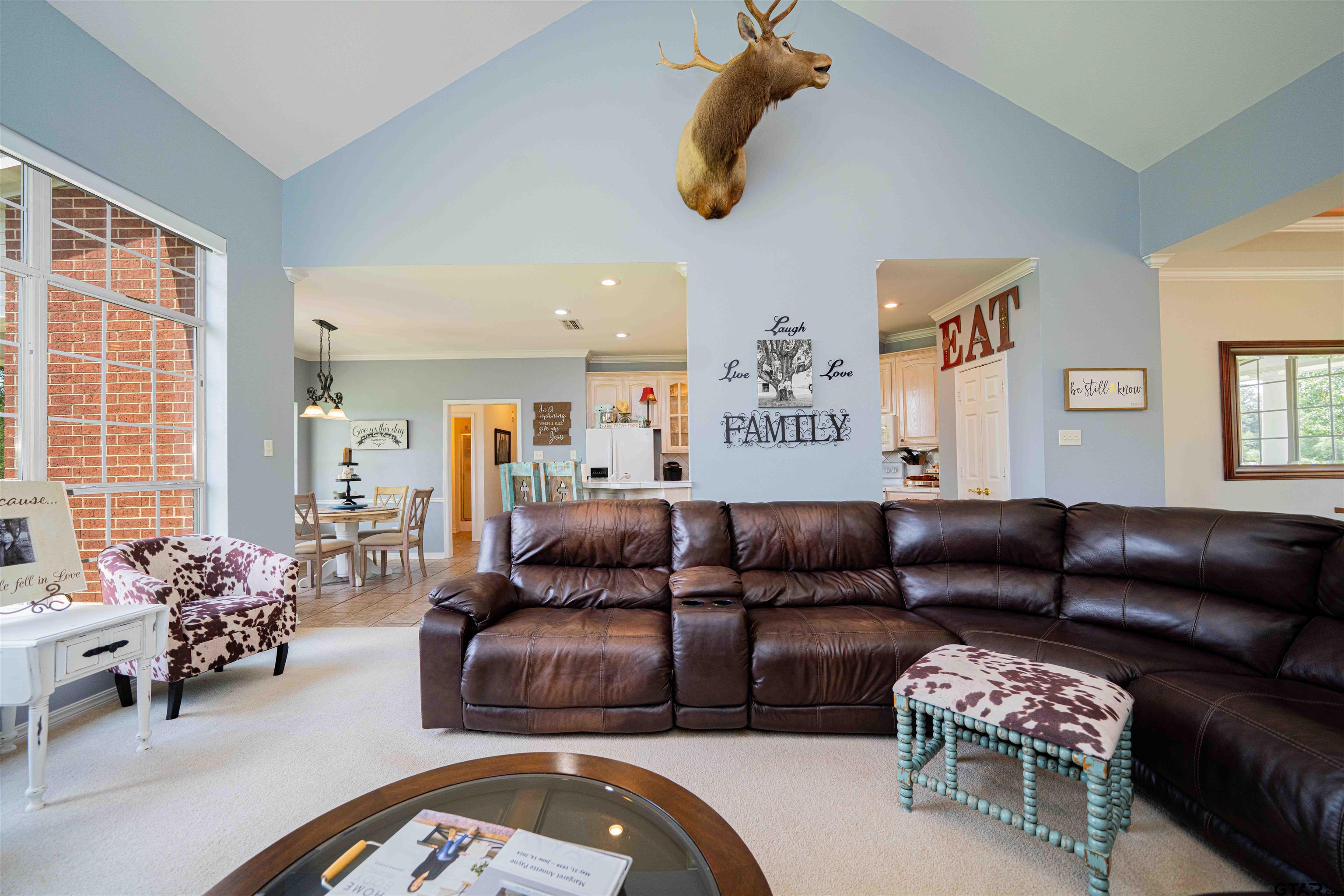 1855 Phillips Springs Road Gladewater, TX 75647 - Photo 5 of 36 a living room with furniture